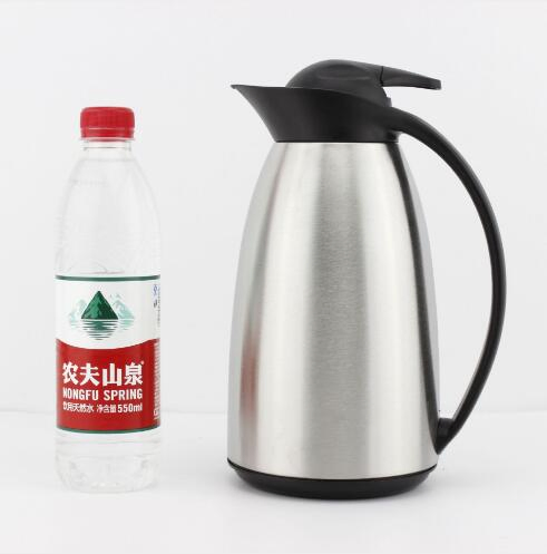 Термокружка из нержавеющей стали 304, 1-2 л, с ручкой