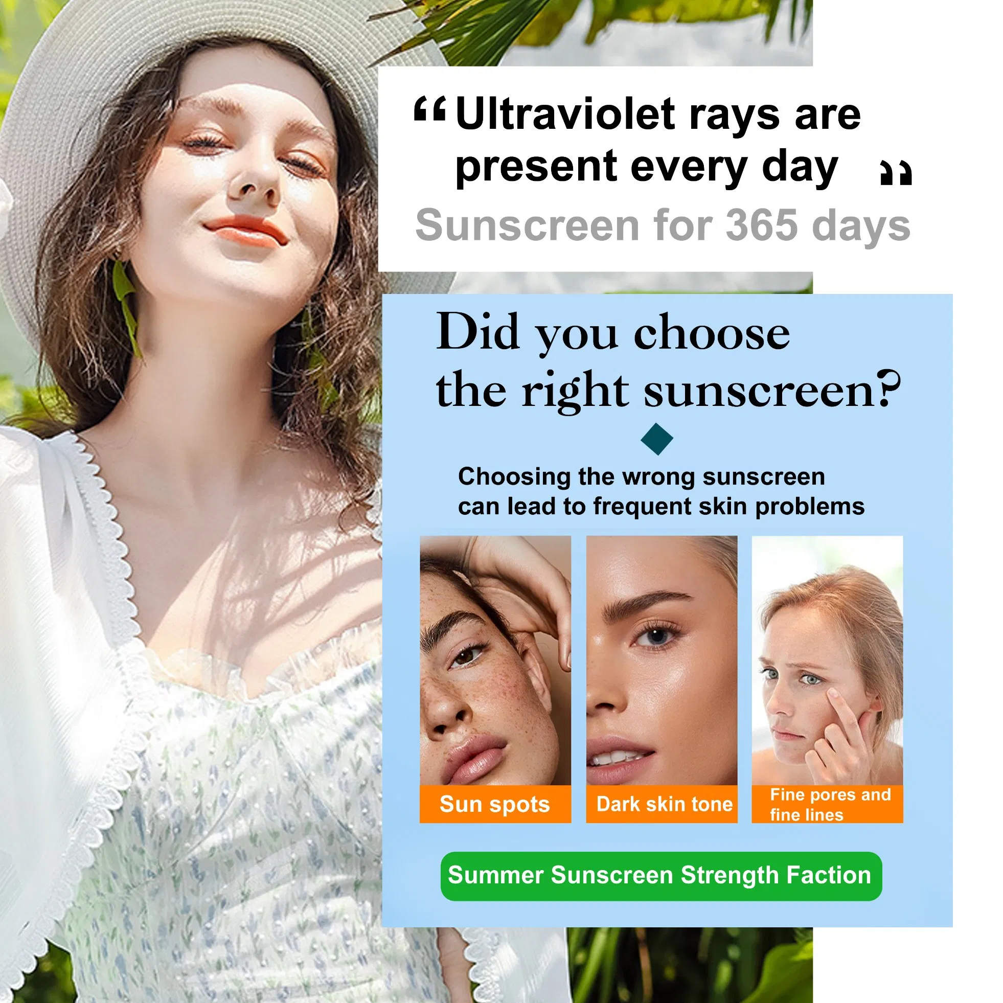 Dr. Davey SPF90 UV Clear Sunscreen Cream Waterproof