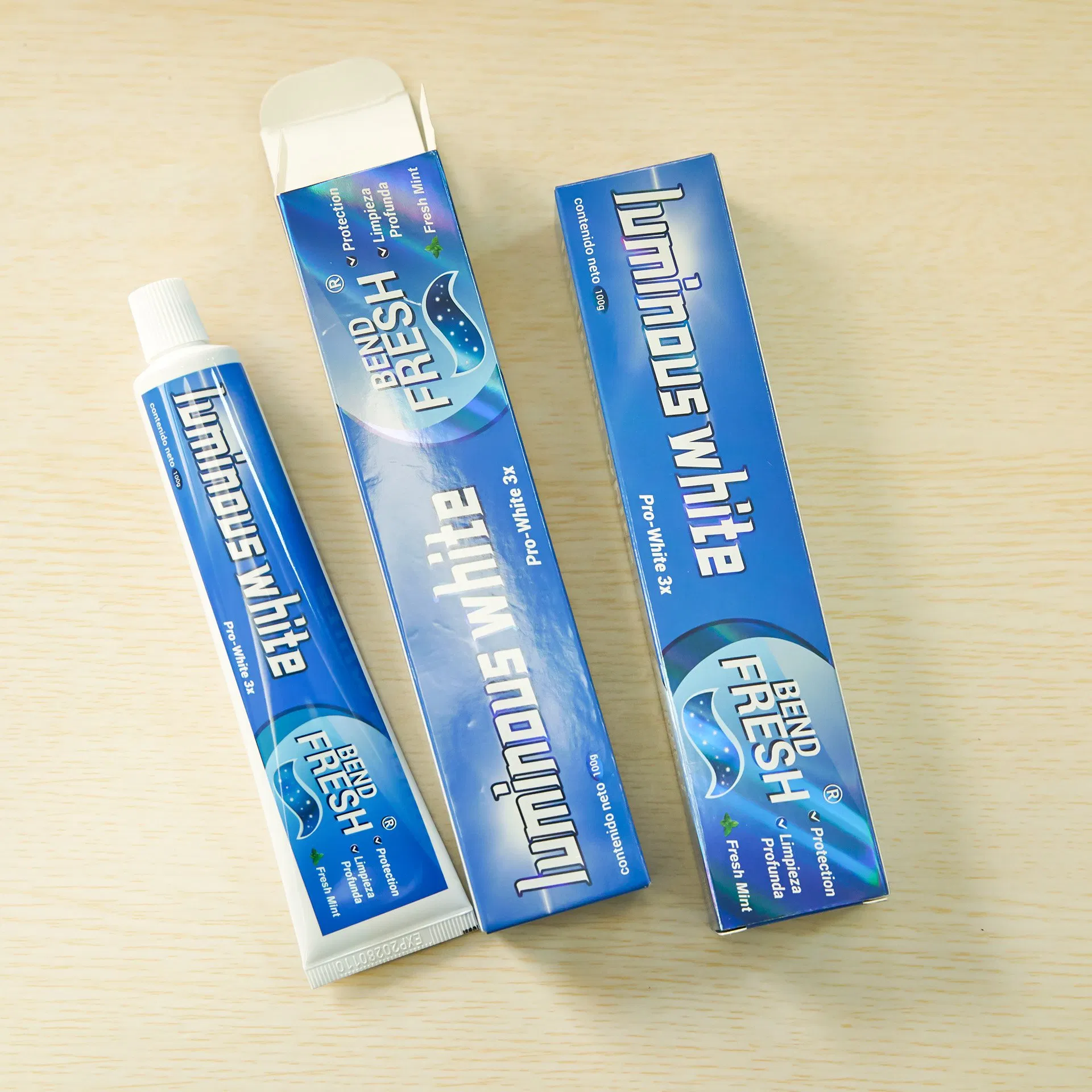 Fluoride-Free Toothpaste with ISO22716 Certification for Private Branding