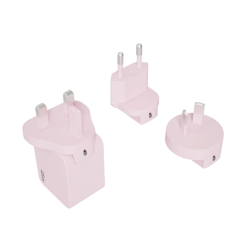 45W USB C Phone Travel Adapter Pd Fast Charger with Us EU Au UK Plug