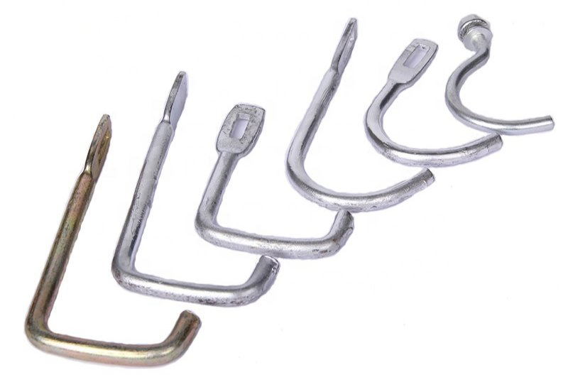 Durable Steel Material J Hook for Building Formwork