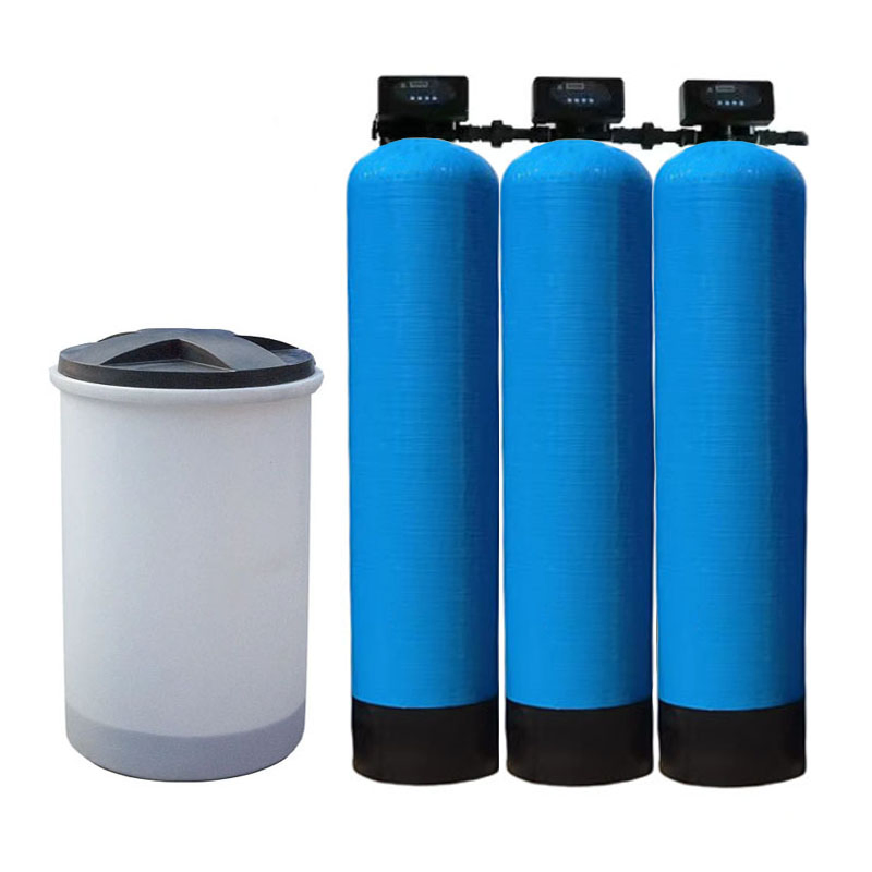 Ion Exchange Automatic Water Softener Duplex with a Valve Clack for Domestic