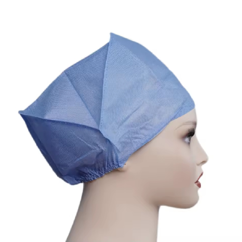 Disposable Surgical Cap Hair Nets Non-Woven Disposable Doctor Nurse Cap Surgeon Cap