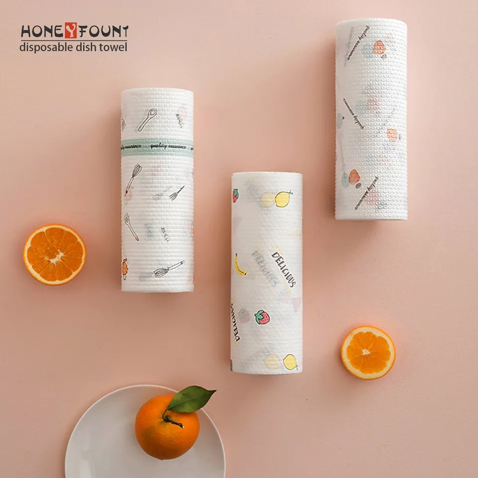 Wholesale Cheap Reusable Kitchen Towel Kitchen Cleaning Disposable Towel
