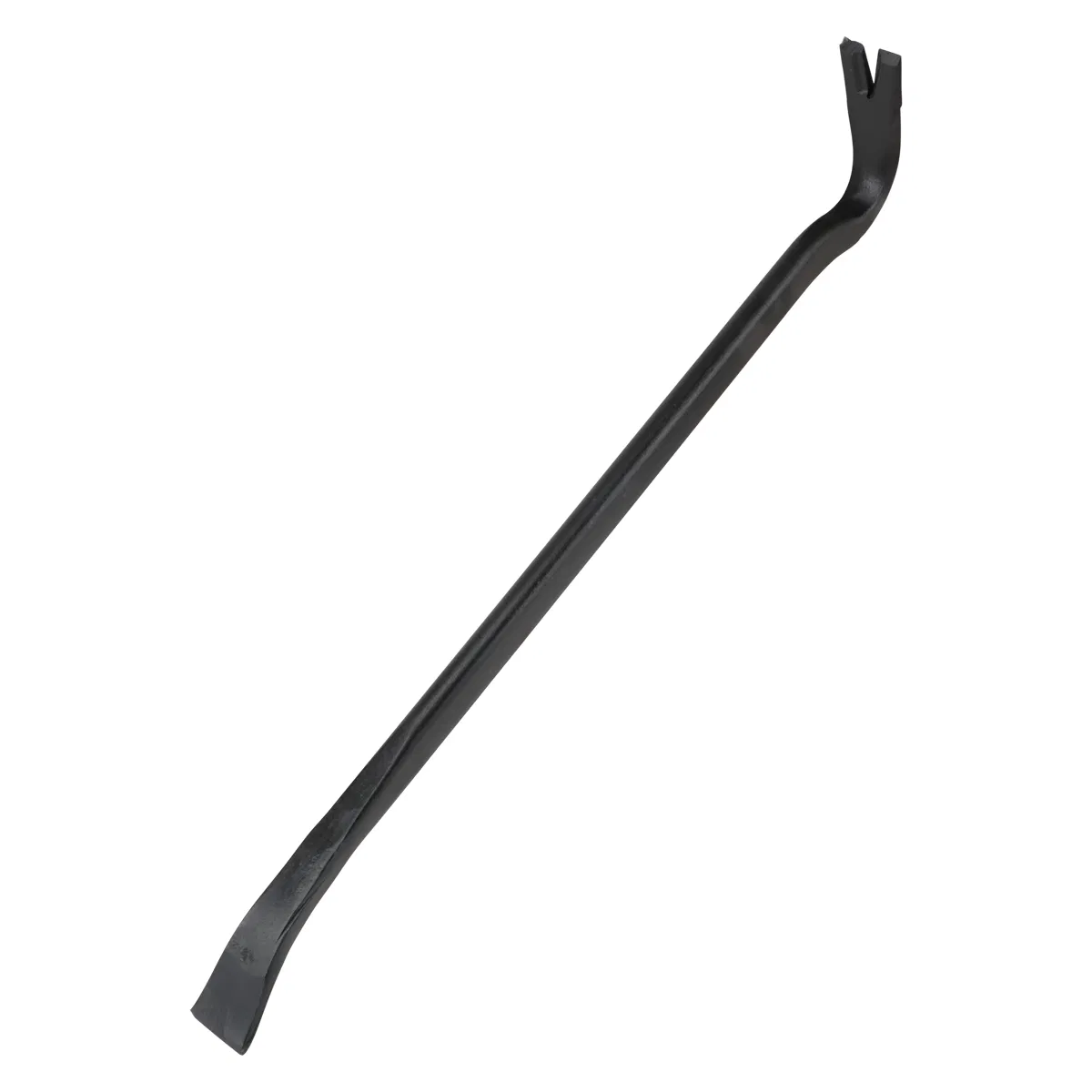 30" Wrecking Crowbar, Pry Bar Ends with Nail Puller High-Carbon Steel 90 Degree Easily Bend and Pull