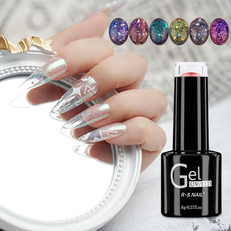 ODM 15ml/10ml/8ml UV Gel Nail Polish Acabado Nail Art Products UV LED Soak off, UV Gel LED Lamp 30s Uvlamp 1mins Pearl Top Coat