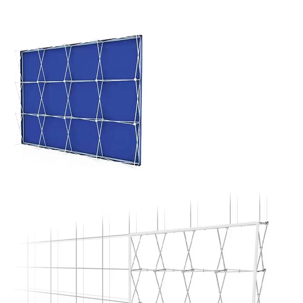 Outdoor Exhibition Foldable Activity Sign-in Wall Display Rack