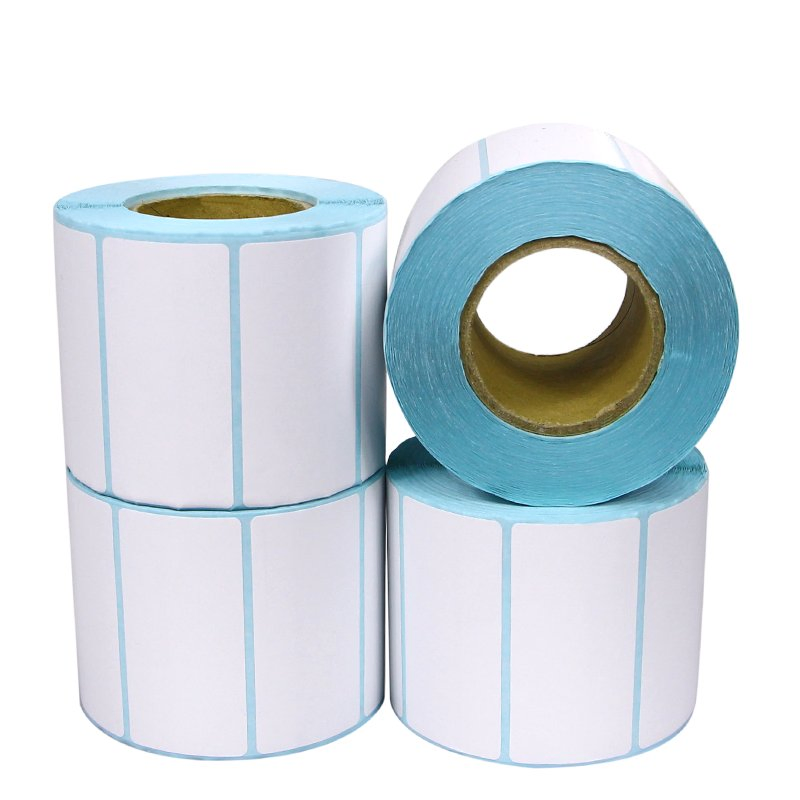 Blank White 4X6 Shipping Label Thermal Adhesive Paper Printing Label