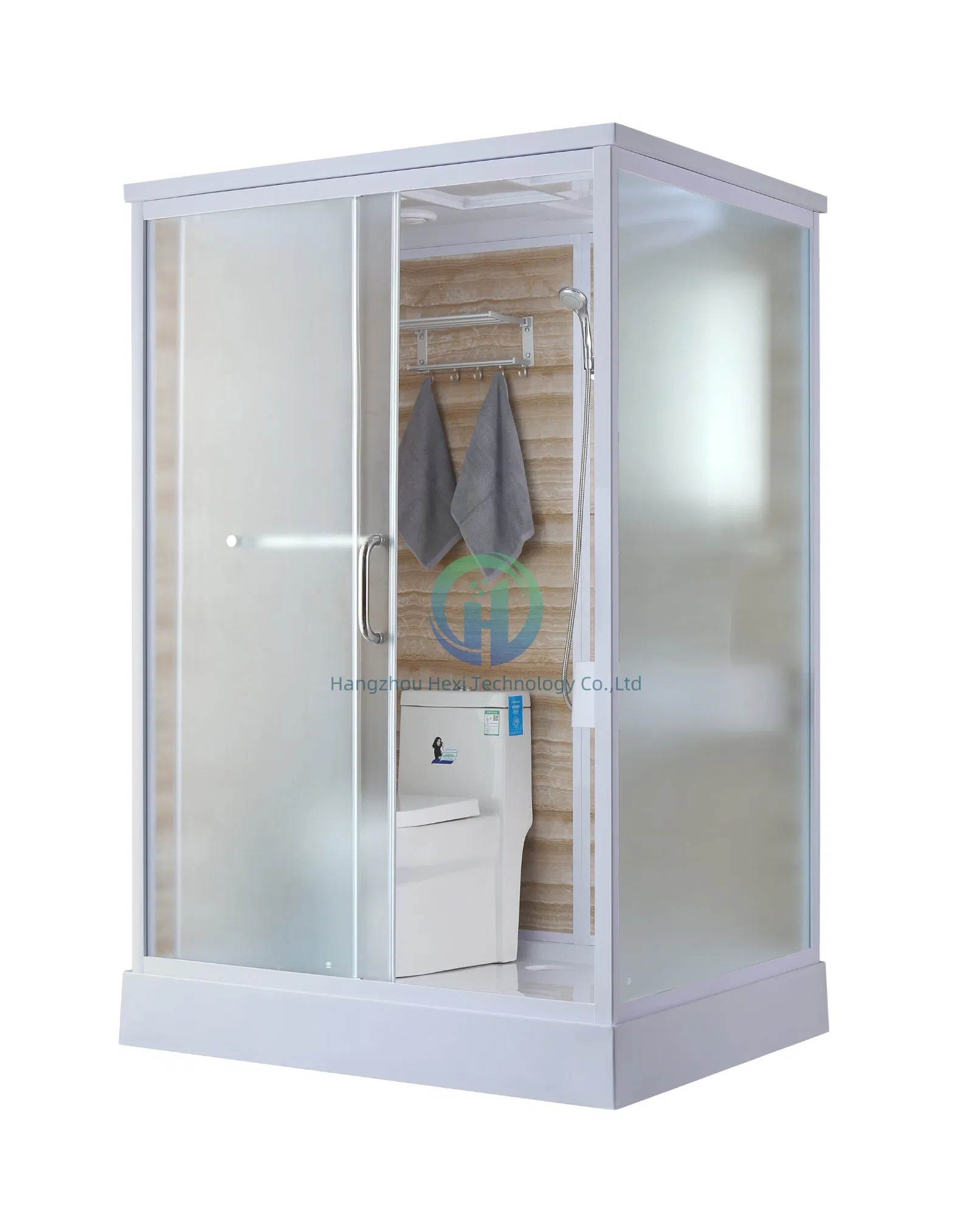 Luxury Sanitary Ware, High Quality Hotel Use Ready Made Bathroom Pod, Prefab Bathroom Toilet