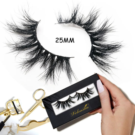 Premium 25mm Mink Eyelashes for Gorgeous Eye Transformations