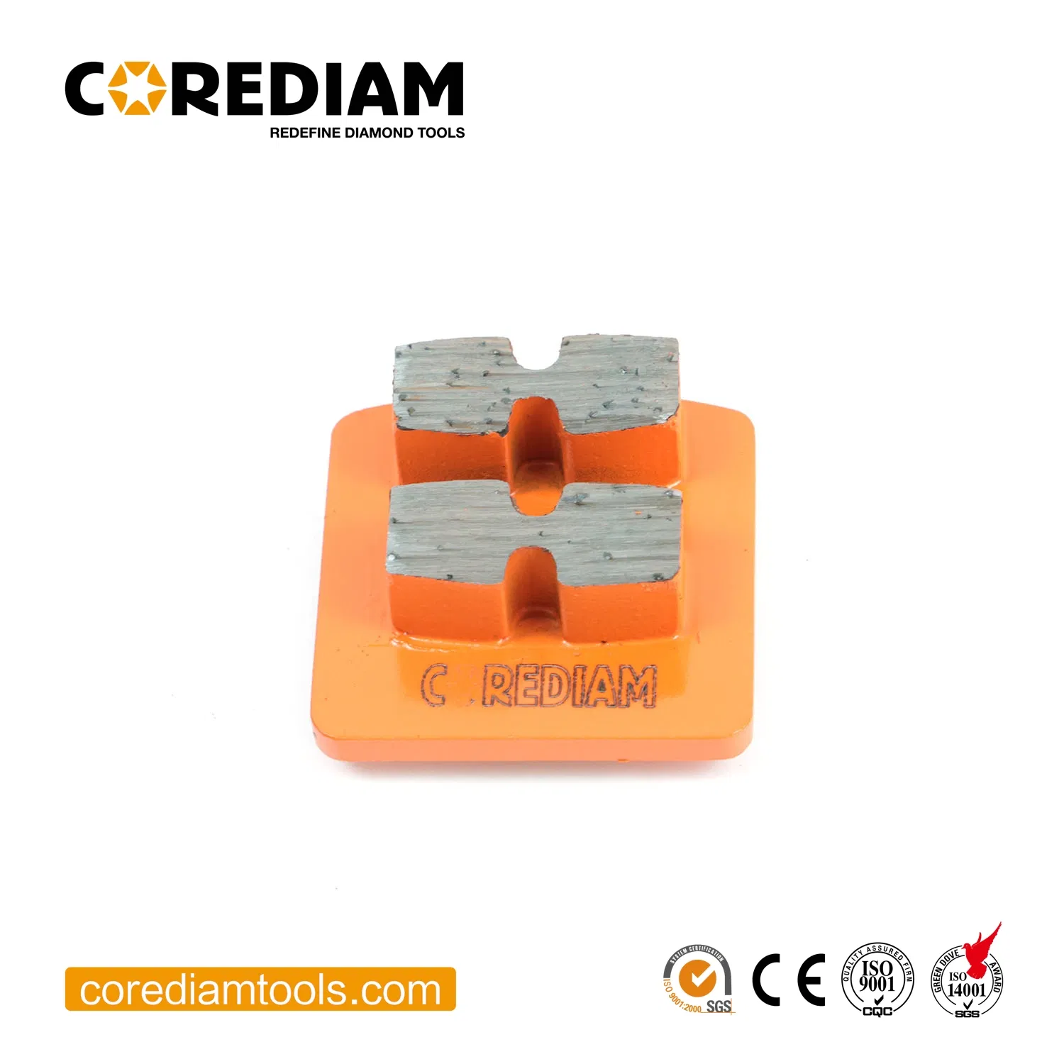 Алмазный шлифовальный сектор Redi Lock 100/120#