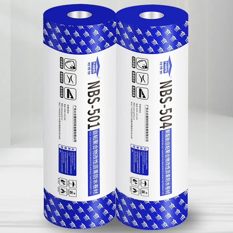 Nbs-501 Self-Adhesive Modified Polymer Bitumen Waterproof Membrane Asphalt Sealant Roof