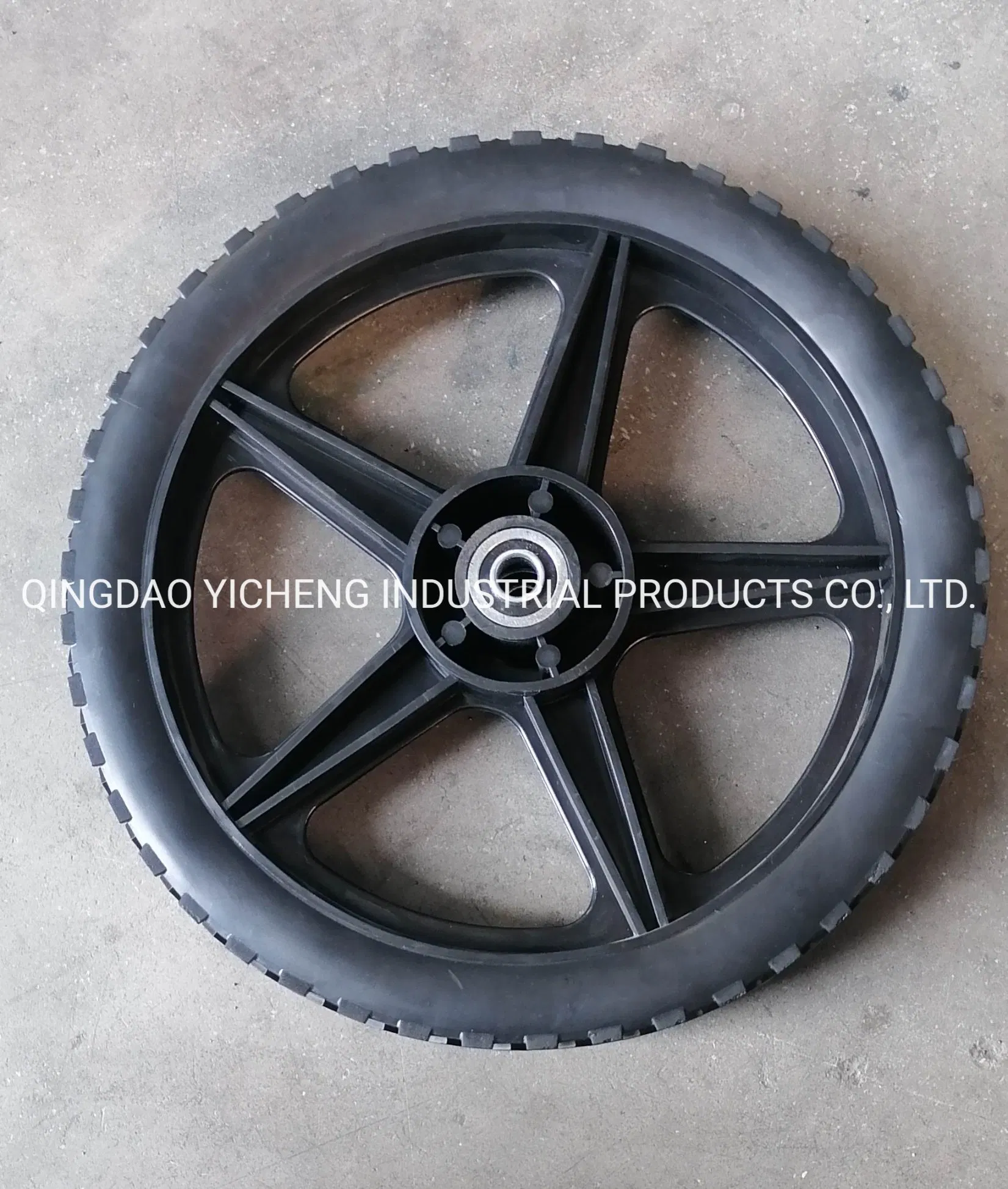 PVC Wheel and PU Foam Wheel with Driving Hub for Lawn Mover