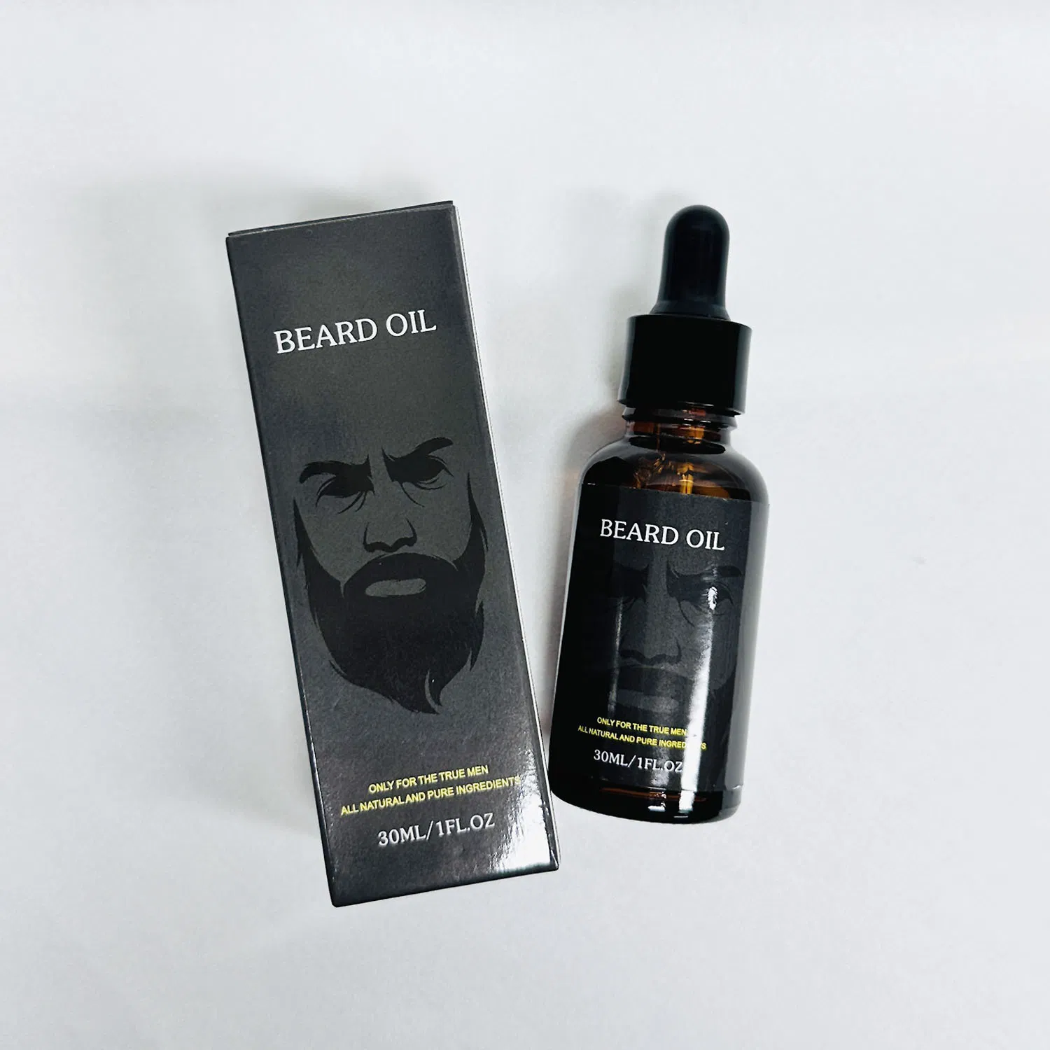 Hair Fast Growth Private Label Pure Natual Organic for Men Customized Beards Oil Serum for Beard