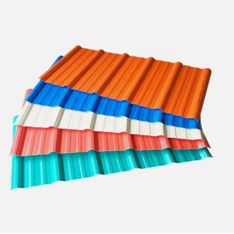 Plastic Spanish Resin Tile ASA Roofing Sheet PVC Synthetic Style