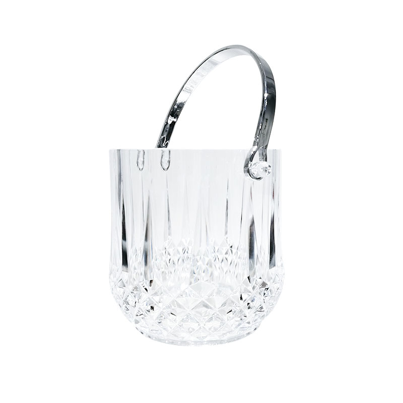 Portable Ice Bucket Beer Bucket Bar Accessories 1200ml Plastic Ice Buckets