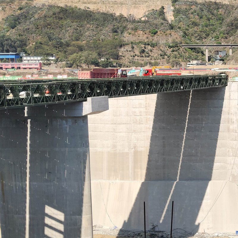 Modern Design Style Galvanized Prefabricated Steel Bailey Bridge Components