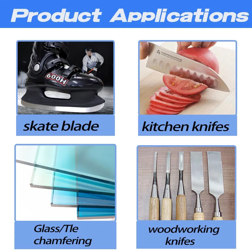 Diamond Sharpening Stone Ice Blade Stone 1000 Grit Double Sides Diamond Stone