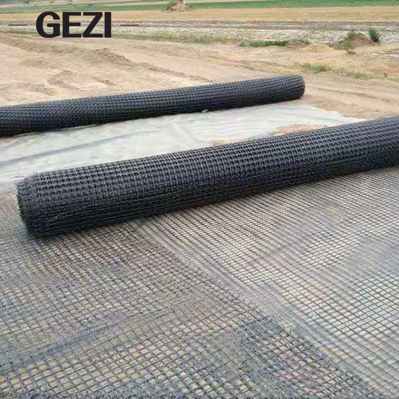Price Warp Knitting Polyester HDPE Unxial PP Glassfiber Carbon Fiber Steel Biaxial Oriented Plastic Geogrid Fence Paving Grid