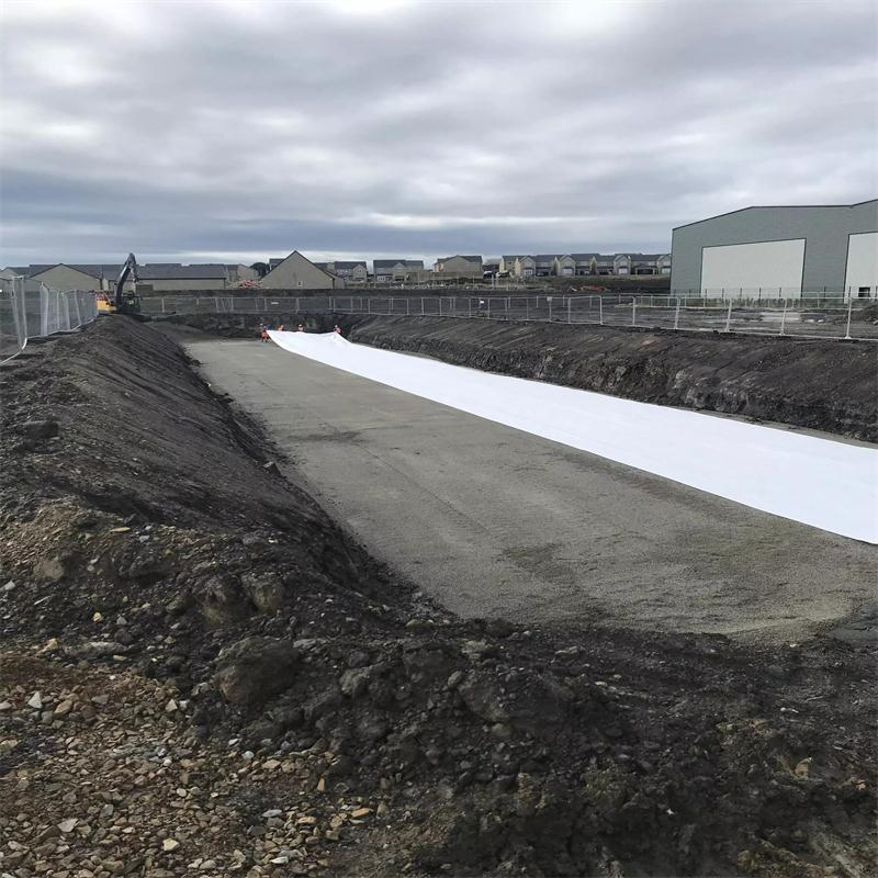 Composite Pond Liner Geotextile Geomembrane From 400GSM to 2000GSM