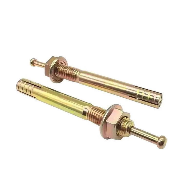 China Manufacturer Zp Hit Anchor with Flange Nut Bolt Weight Anchor Bolt Strike Hammer Nails Gecko Expansion Screws