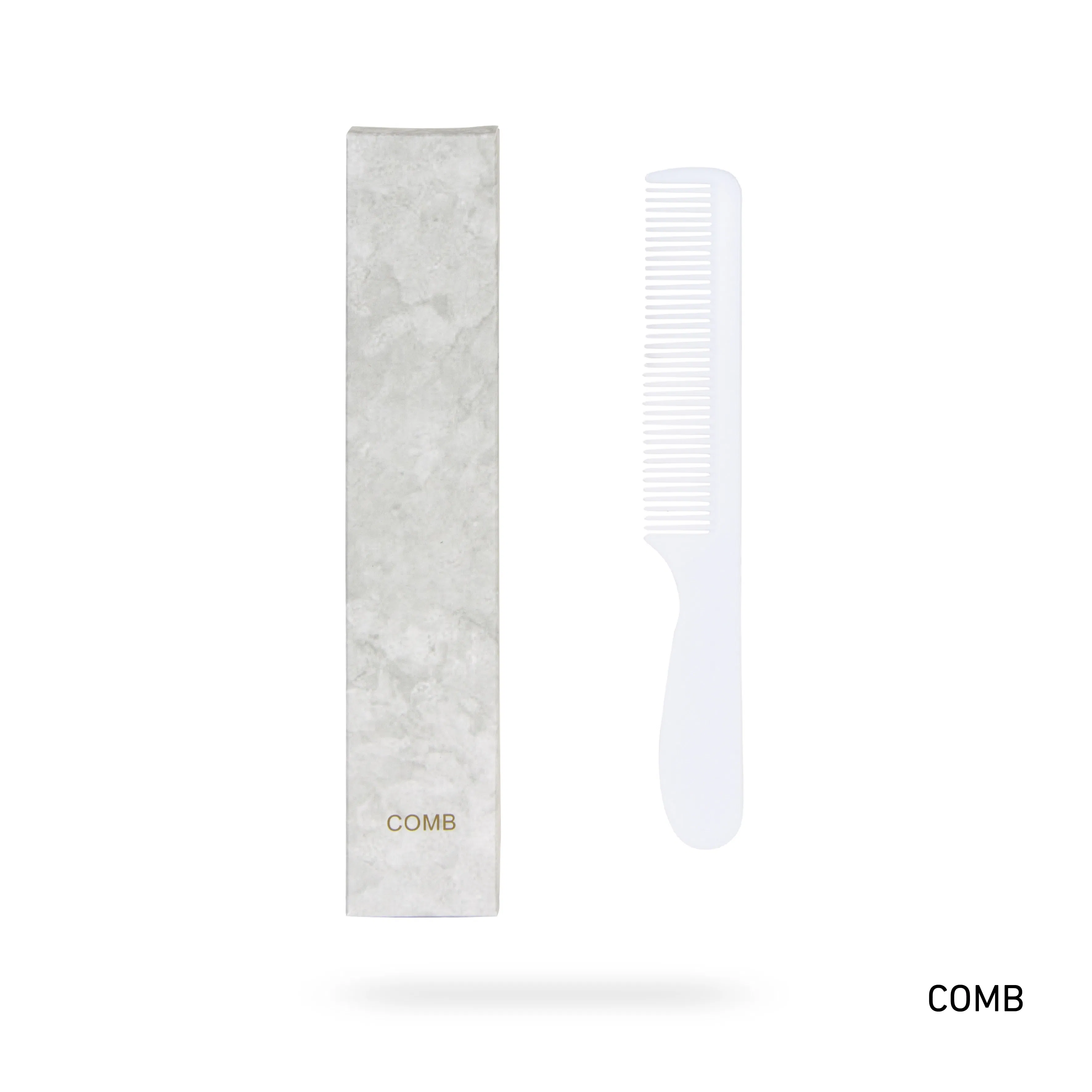 OEM Cheap Disposable Hotel Travel Plastic Hair Combs Double Tooth Comb