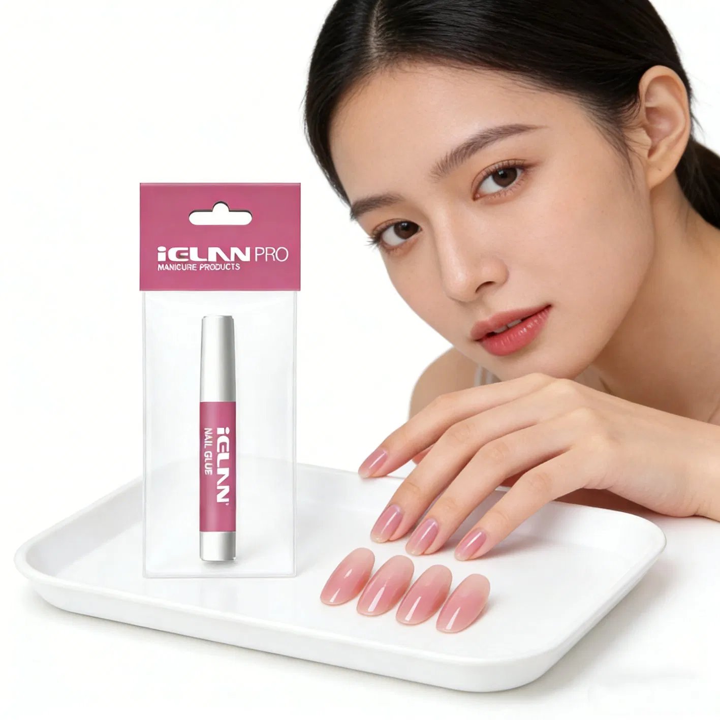 Home-Use Versatile Mini Bulk Nail Art False Nail Adhesive for Cracked Nails