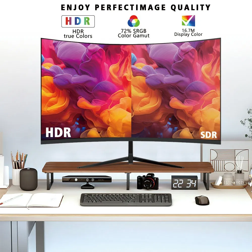 Игровой монитор Chigo 22-49" изогнутый, 165Hz, 2K/4K