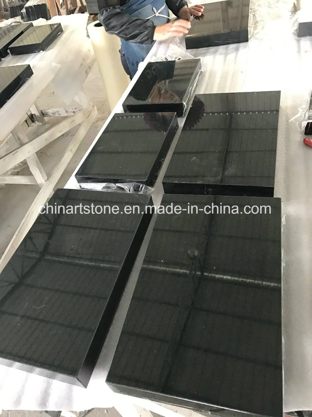 Chinese Granite Marble Absolute/ Pure Black Countertop