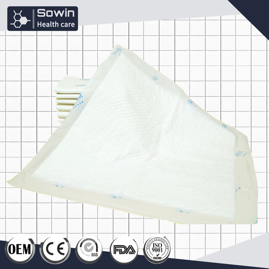 Free Sample Hospital Bed Sheet 60X90 Absorbent Disposable Underpads