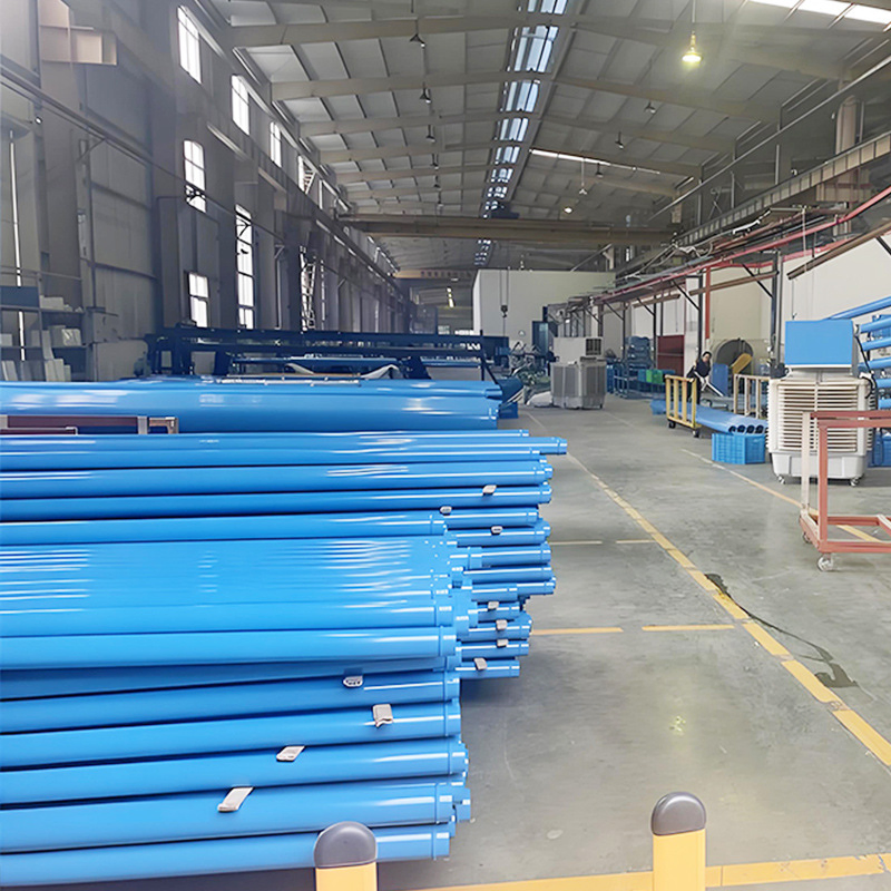DN20-DN63 Round Aluminum Compressed Air Pipe Aluminum Pipe for Compressed Air