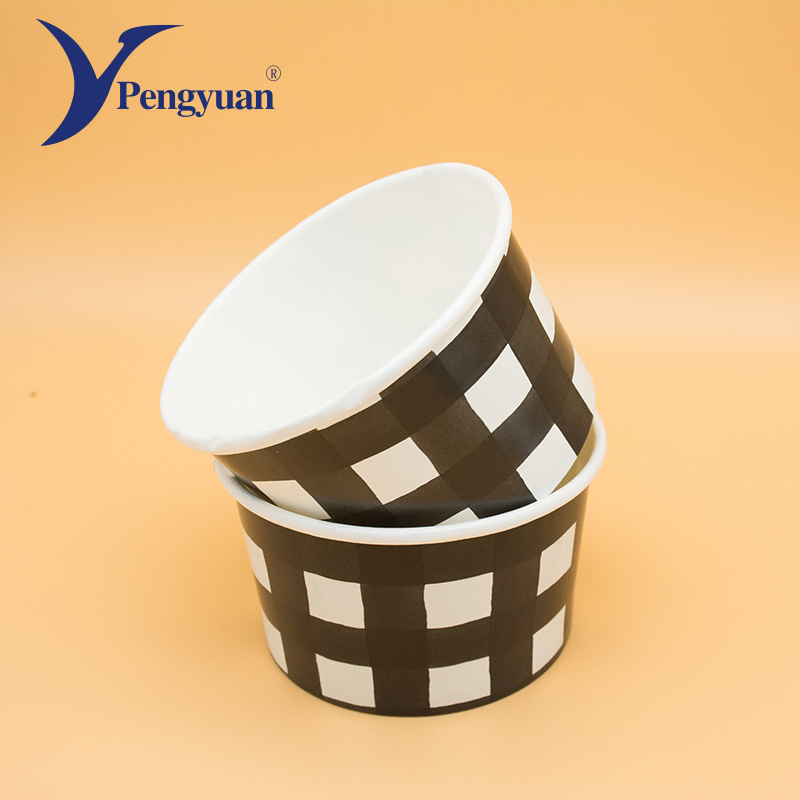 Disposable Printed Custom Ice Cream Paper Cup