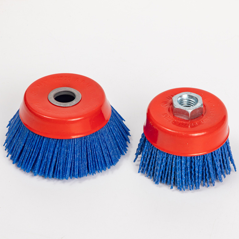 Multi Functional Bowl Shaped Nylon DuPont Wire Polishing Redwood Abrasive Brush