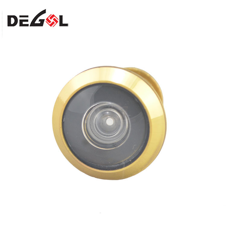 Solid Brass 200 Degree Peephole Door Viewer Oil Rubbed Bronze