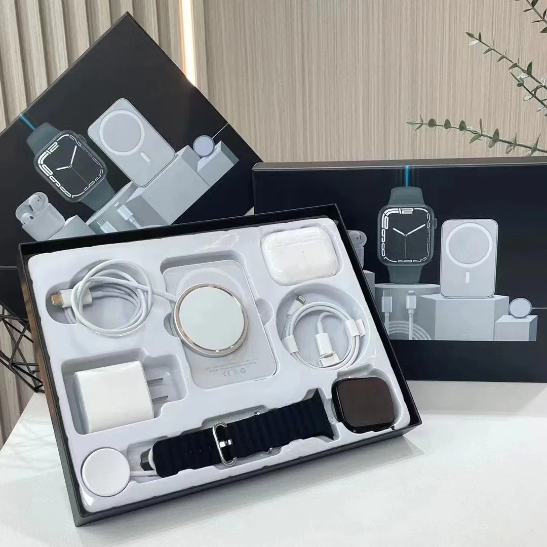 Wireless 5000mAh Power Bank 20W Charger Smart Watch Earphone Mobile Phone Accessories Gift Set for iPhone 13 14 15 16 PRO Max