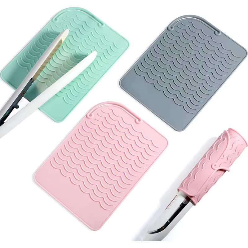 Heat Resistant Mat for Hair Curler and Styling Accessories