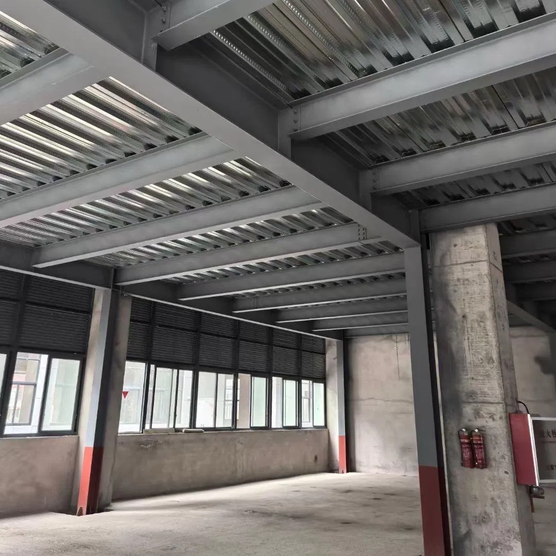 Large Span Prefabricated Steel Structure Warehouse Prefab Metal Buildings Car Workshop Factory Buildings