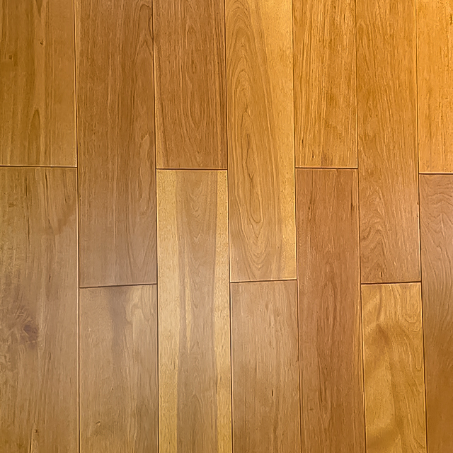Sustainable Birch Wood Flooring with Easy Click Lock Installation