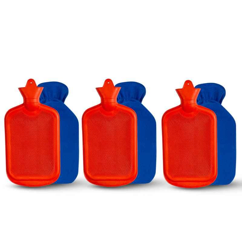 1000ml Popular Manufacturer Winter Warmer Heat Reusable Pink Grey Hot Cold Water Bag Relief Pain Hot Water Bottle