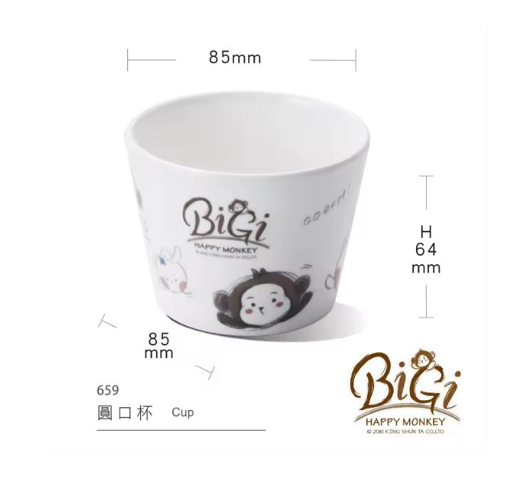 Круглая меламиновая кружка 220 мл