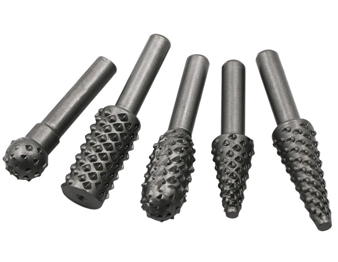 Hand Tool - Rotating File Set, Videa, Carbon Steel-35 HRC-Hardness 20HRC