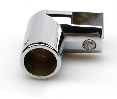 Shower Room Fittings 90 Degree Rod Connector 19mm/25mm