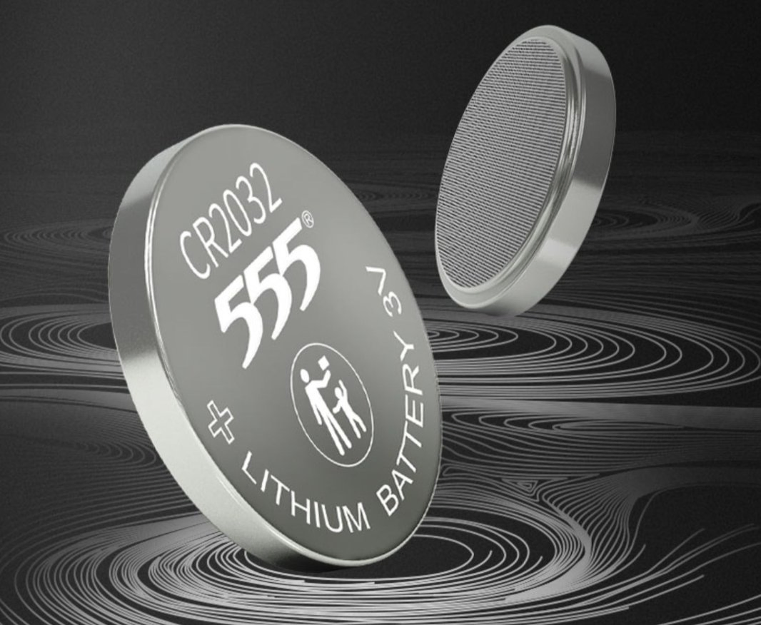 Button Cell Cr2032 High Capacity 150mAh 170mAh Lithium Button Cell 8-Blister Battery