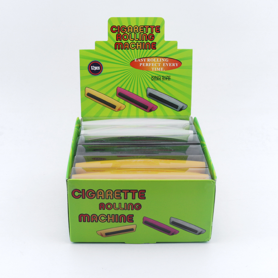 Plastic 110mm Roller Hand Cigarette Maker Easy Manual Tobacco Rolling Machine DIY Smoking Tools