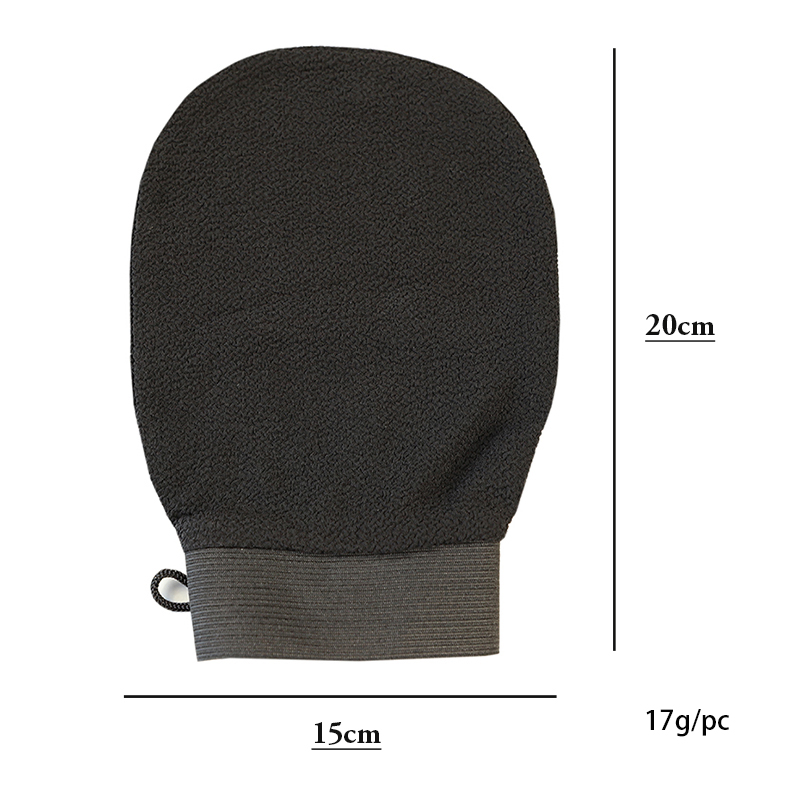 Custom Logo Exfoliating Mitt for Shower Exfoliating Gloves Mitt Remover of Dead Dry Skin