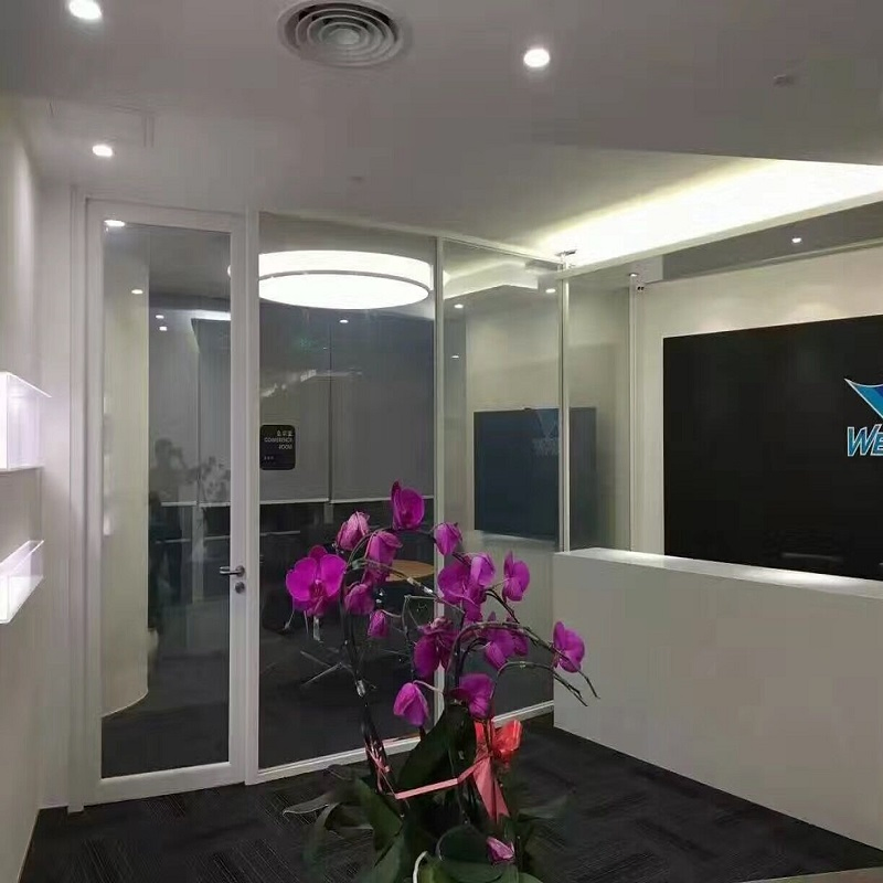 Building /Tempered/Laminated /Clear /Partition/Pdlc Film Smart Switchable Glass