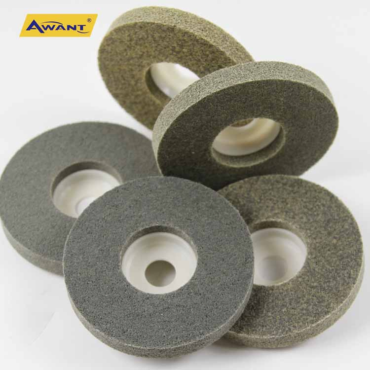4 Inch Gray U5 Super Non Woven Disc for Steel Metal