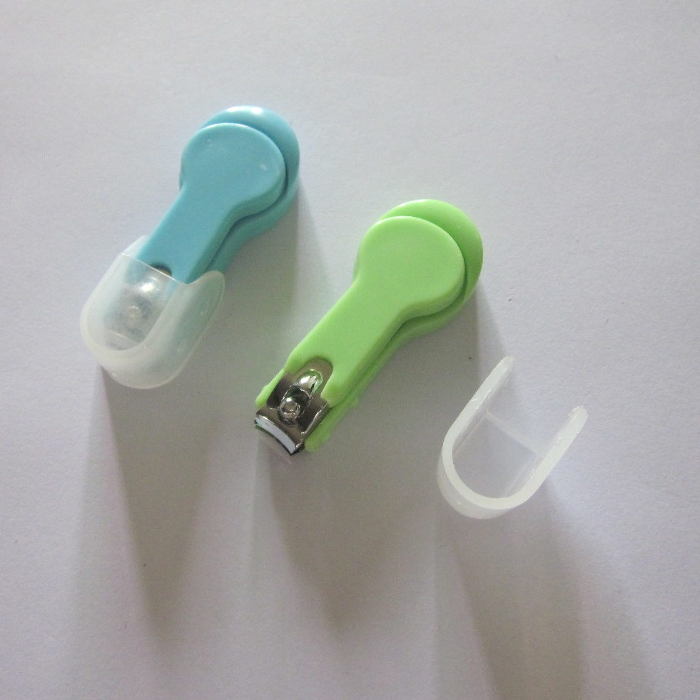Infant Nail Cutter with ABS Catcher and Safety Cover
