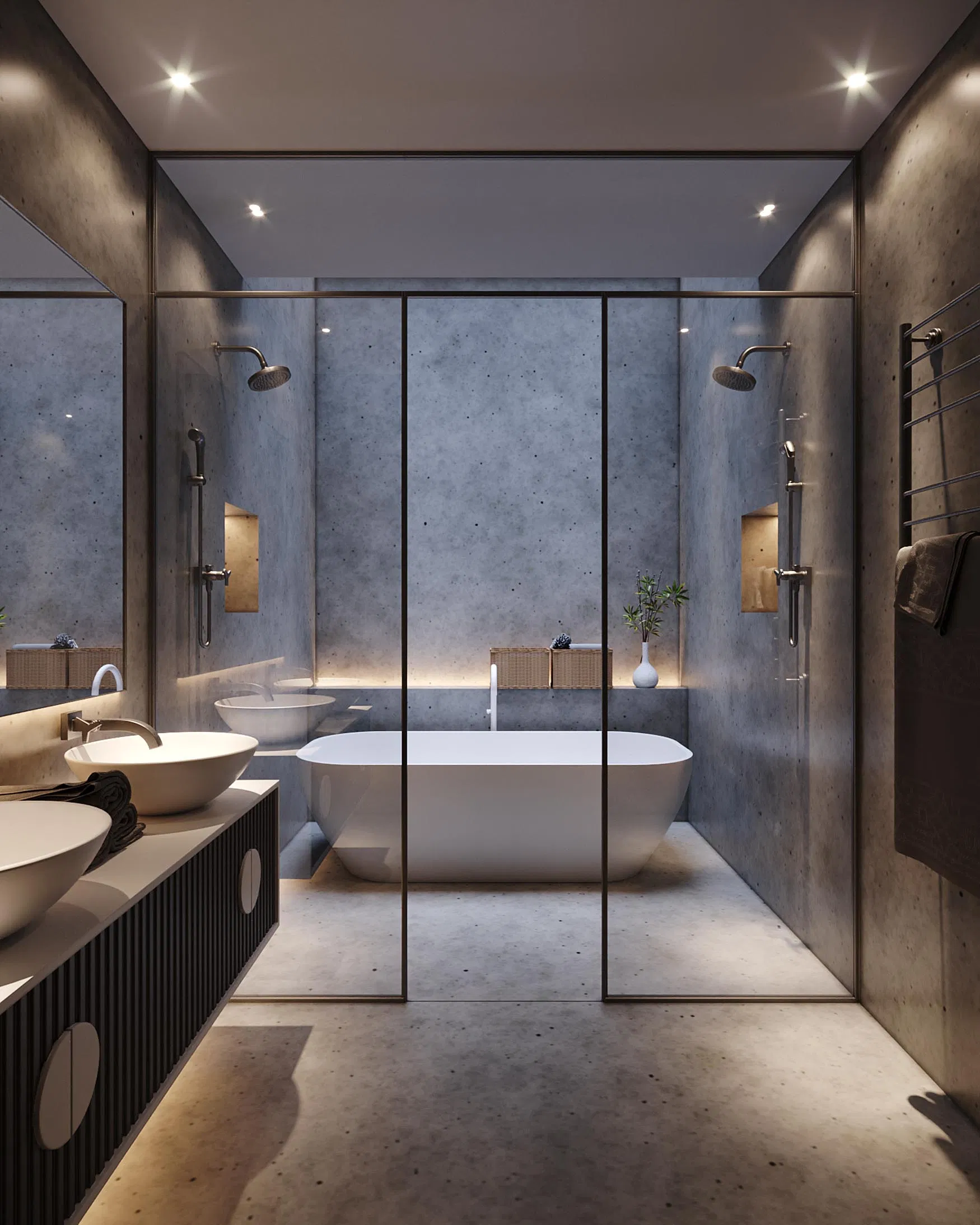 Hot Product Rectangle Cubicle Enclosure Shower for Hotel Bathroom Decoration