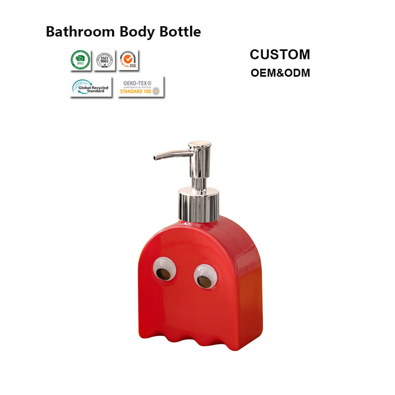 3PCS Durable Porcelain Bathroom Accessories Set for Home Toilet